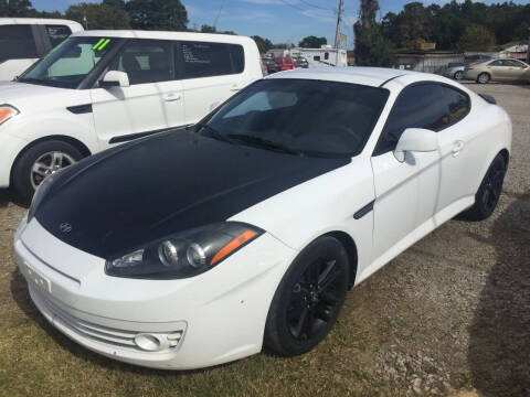 2008 Hyundai Tiburon for sale at McAllister's Auto Sales LLC in Van Buren AR