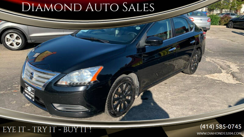 2013 Nissan Sentra for sale at DIAMOND AUTO SALES LLC in Milwaukee WI