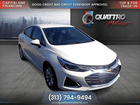 2019 Chevrolet Cruze for sale at Quattro Motors 2 - 1 in Redford MI