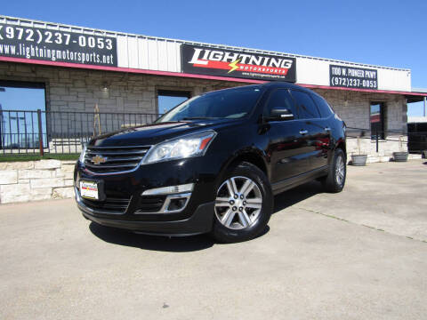 2016 Chevrolet Traverse for sale at Lightning Motorsports in Grand Prairie TX