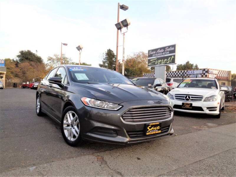 2016 Ford Fusion for sale at Save Auto Sales in Sacramento CA