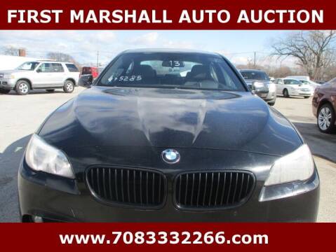 2013 BMW 5 Series for sale at First Marshall Auto Auction in Harvey IL