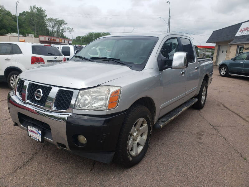 2005 Nissan Titan for sale at Gordon Auto Sales LLC in Sioux City IA