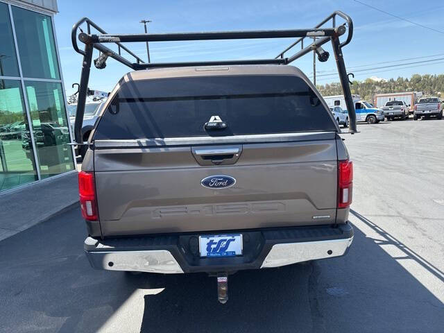 Used 2018 Ford F-150 Lariat with VIN 1FTEW1EG8JFC03183 for sale in Madras, OR