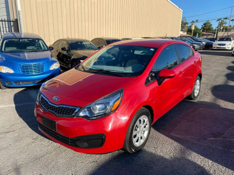 2013 Kia Rio for sale at CONTRACT AUTOMOTIVE in Las Vegas NV