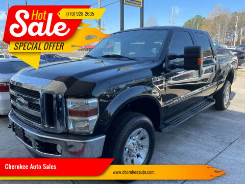 2008 Ford F-350 Super Duty for sale at Cherokee Auto Sales in Acworth GA