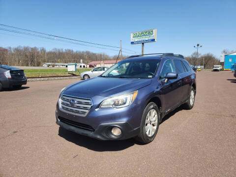 2015 Subaru Outback for sale at Mackes Family Auto Sales LLC in Bloomsburg PA