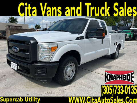 2016 FORD F250 SD SUPERCAB *UTILITY TRUCK* for sale at Cita Auto Sales in Medley FL