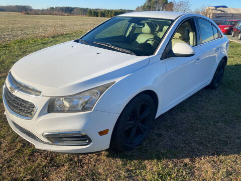 2015 Chevrolet Cruze for sale at Shoreline Auto Sales LLC in Berlin MD