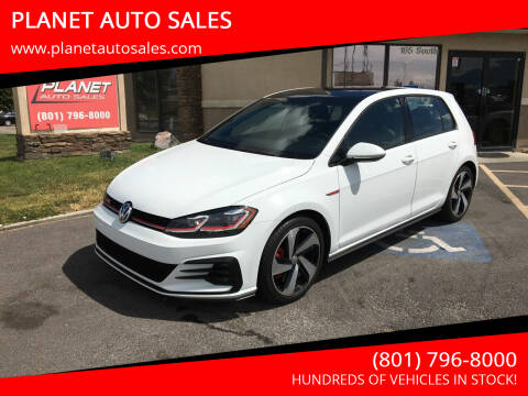 2020 Volkswagen Golf GTI for sale at PLANET AUTO SALES in Lindon UT