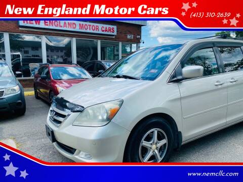 2006 Honda Odyssey for sale at New England Motor Cars in Springfield MA
