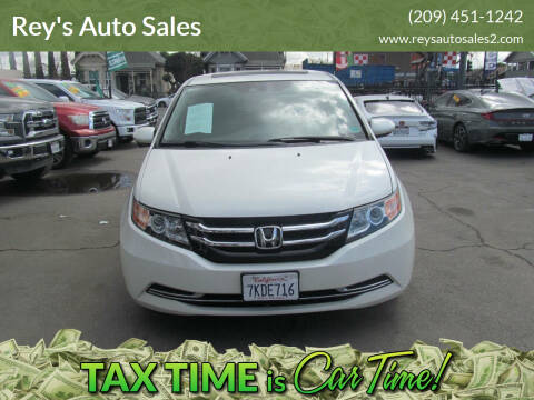 2015 Honda Odyssey for sale at Rey's Auto Sales in Stockton CA