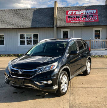 2016 Honda CR-V for sale at Stephen Motor Sales LLC in Caldwell OH