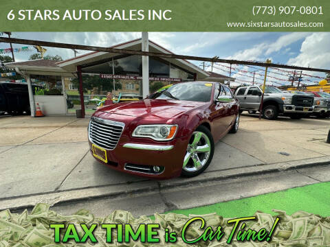 2013 Chrysler 300 for sale at 6 STARS AUTO SALES INC in Chicago IL