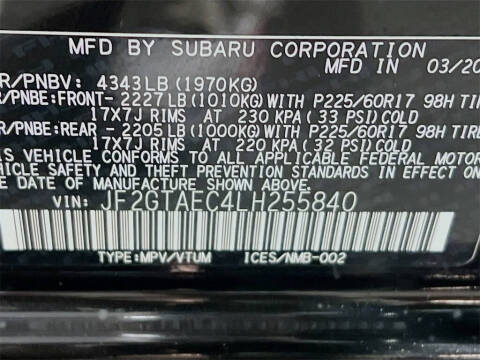 2020 Subaru Crosstrek Premium