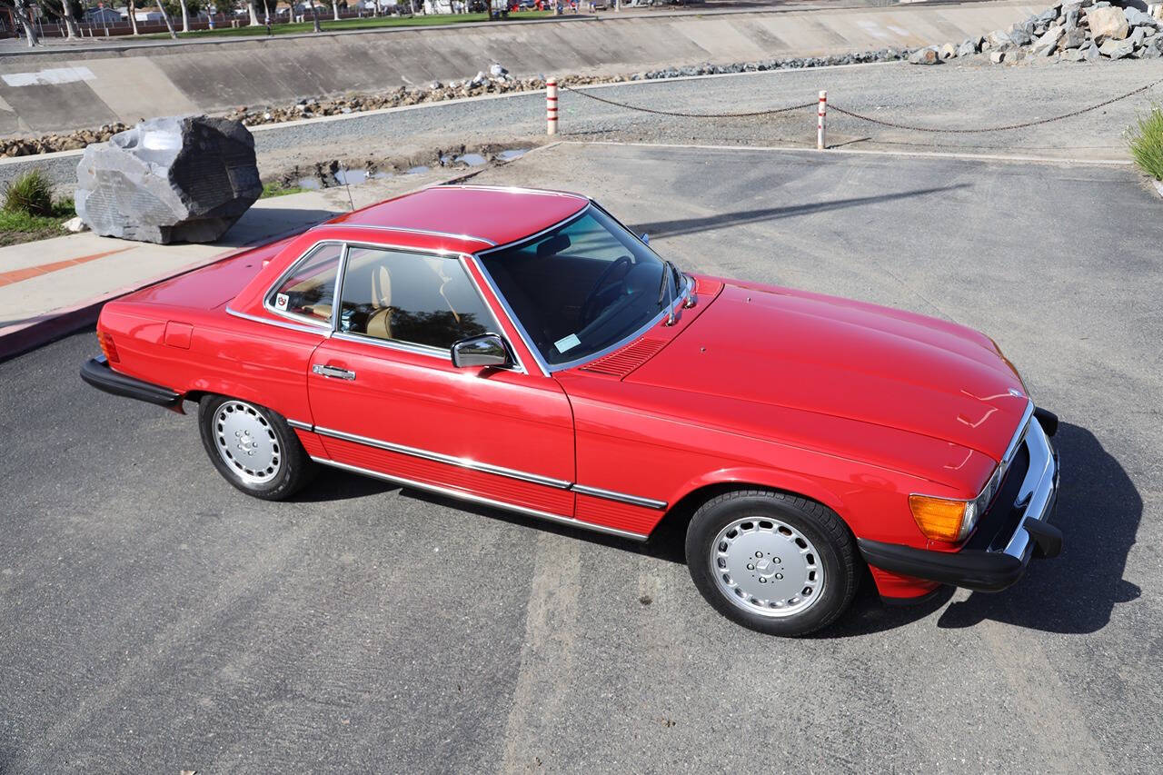 1987 Mercedes-Benz 560-Class for sale at DE AUTOS INC in San Juan Capistrano, CA