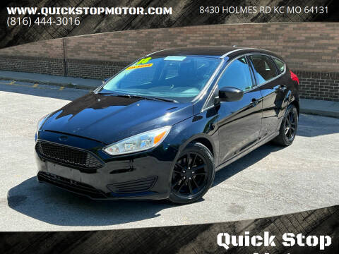 2018 Ford Focus for sale at Quick Stop Motors in Kansas City MO