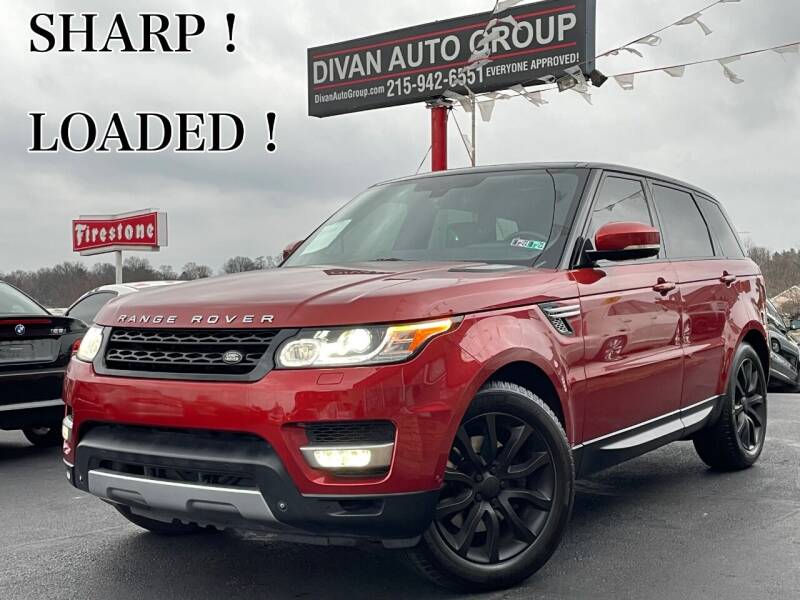 2014 Land Rover Range Rover Sport for sale at Divan Auto Group in Feasterville Trevose PA