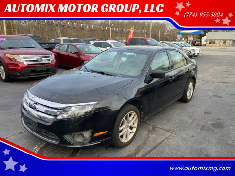 2012 Ford Fusion for sale at AUTOMIX MOTOR GROUP, LLC in Swansea MA