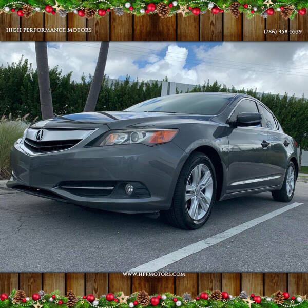 2013 Acura ILX for sale at HIGH PERFORMANCE MOTORS in Hollywood FL
