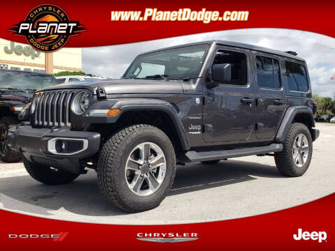 2020 Jeep Wrangler Unlimited for sale at PLANET DODGE CHRYSLER JEEP in Miami FL