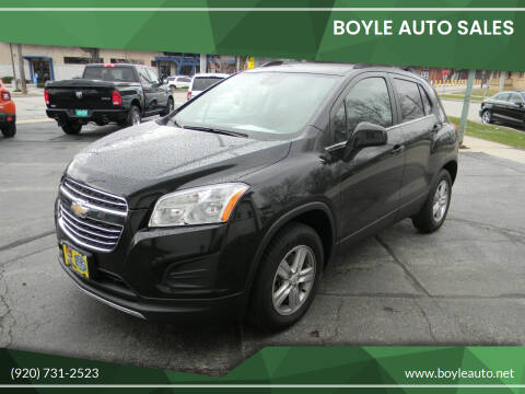 2015 Chevrolet Trax for sale at Boyle Auto Sales in Appleton WI