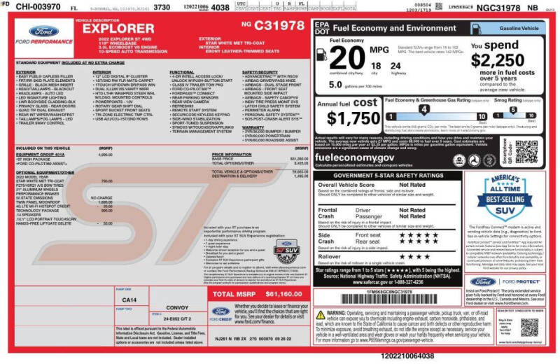 2022 Ford Explorer ST