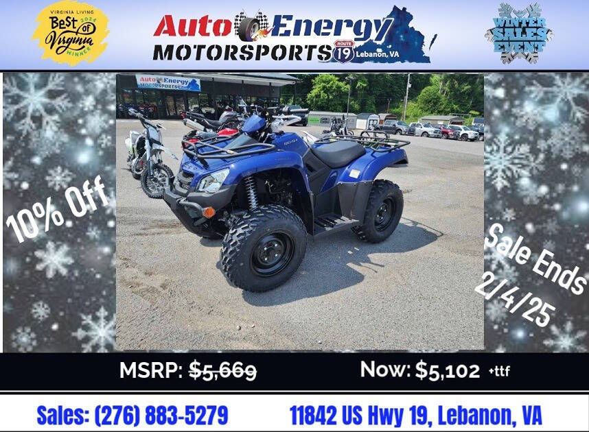 2024 KYMCO MXU 450i for sale at Auto Energy in Lebanon, VA