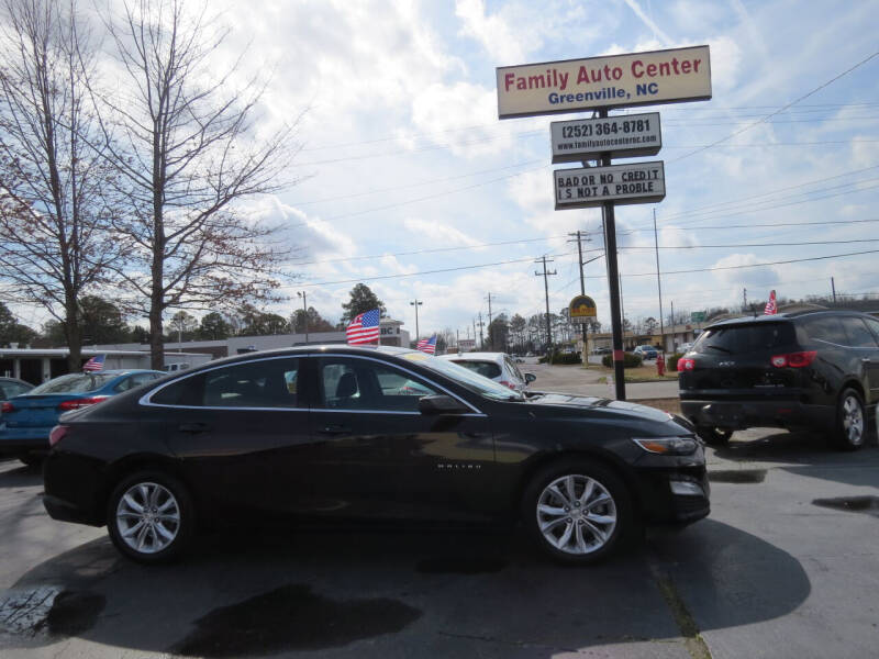 2020 Chevrolet Malibu for sale at FAMILY AUTO CENTER in Greenville NC