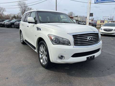 2014 Infiniti QX80 for sale at Summit Palace Auto in Waterford MI