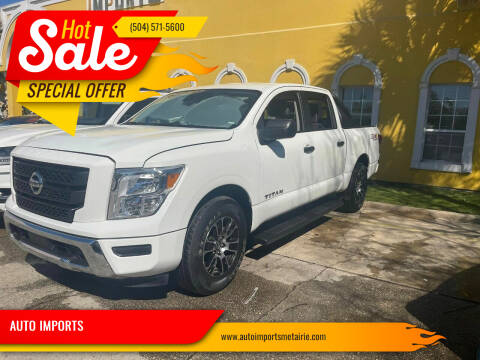 2022 Nissan Titan for sale at AUTO IMPORTS in Metairie LA