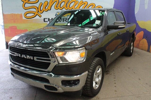 Used 2021 RAM Ram 1500 Pickup Big Horn/Lone Star with VIN 1C6SRFFT7MN695581 for sale in Grand Ledge, MI