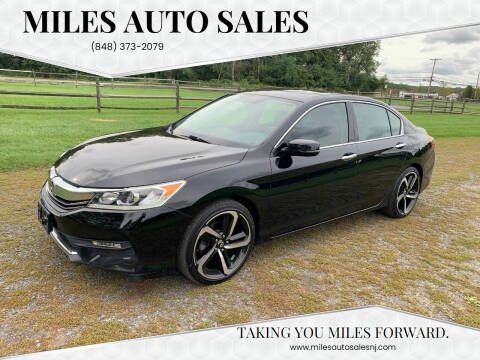 2016 Honda Accord for sale at Miles Auto Sales in Jackson NJ