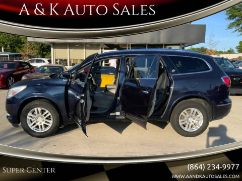 2015 Buick Enclave for sale at A & K Auto Sales in Mauldin SC