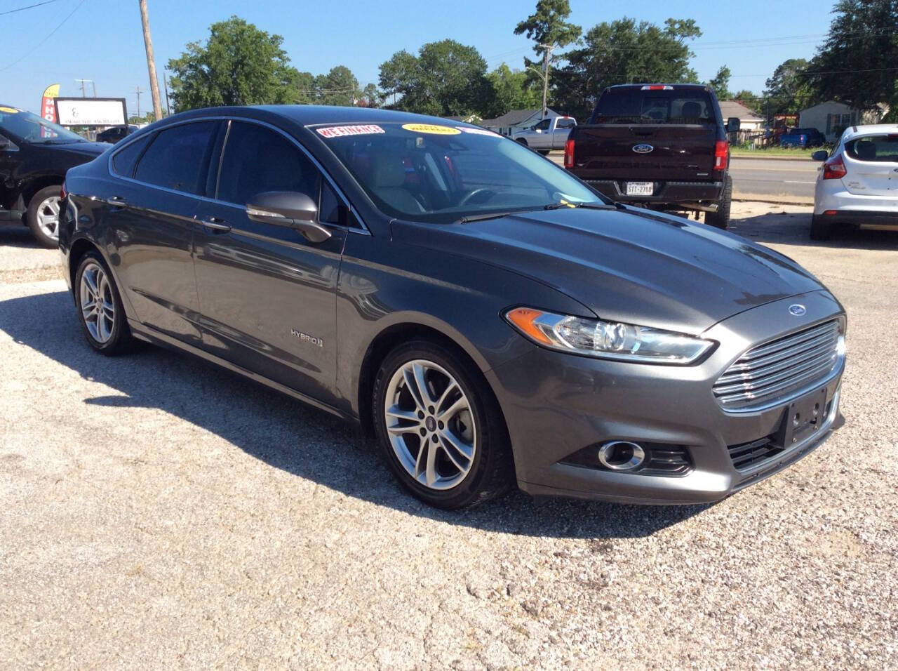 2015 Ford Fusion Hybrid for sale at SPRINGTIME MOTORS in Huntsville, TX