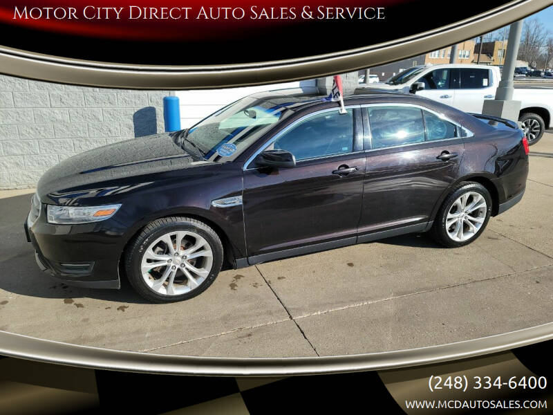 2013 Ford Taurus for sale at Motor City Direct Auto Sales & Service in Pontiac MI