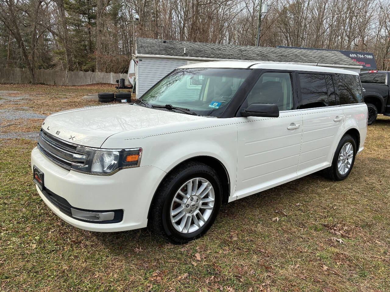White 2013 Ford Flex SEL SEL 4dr Crossover 2