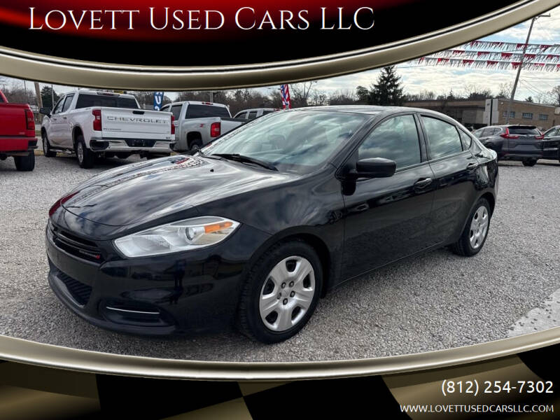 2015 Dodge Dart for sale at Lovett Used Cars LLC in Washington IN