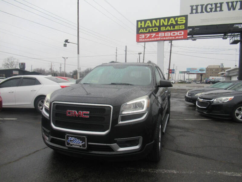 2016 GMC Acadia for sale at Hanna's Auto Sales in Indianapolis IN