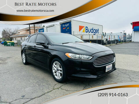 2015 Ford Fusion for sale at Best Rate Motors in Sacramento CA