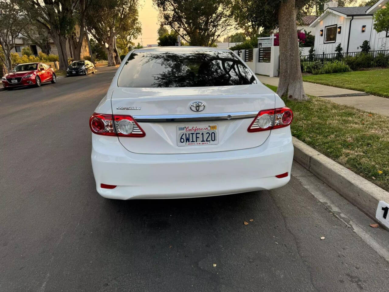 2012 Toyota Corolla for sale at Ride On LLC in Van Nuys, CA