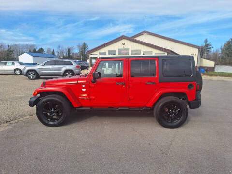 2012 Jeep Wrangler Unlimited for sale at Steve Winnie Auto Sales in Edmore MI