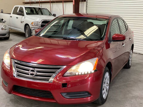 2015 Nissan Sentra for sale at Auto Selection Inc. in Houston TX