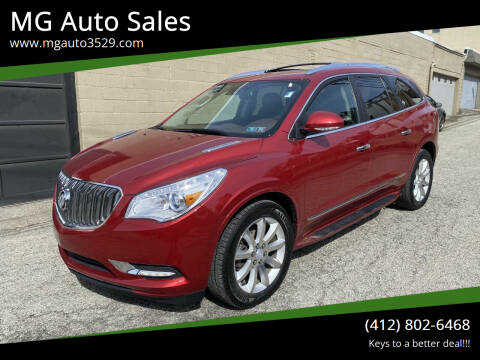 2014 Buick Enclave for sale at MG Auto Sales in Pittsburgh PA