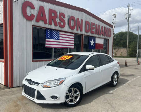 2013 Ford Focus for sale at Cars On Demand 3 in Pasadena TX