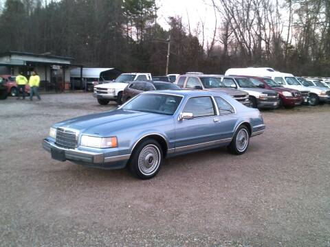 1990 Lincoln Mark VII for sale at Tom Boyd Motors in Texarkana TX