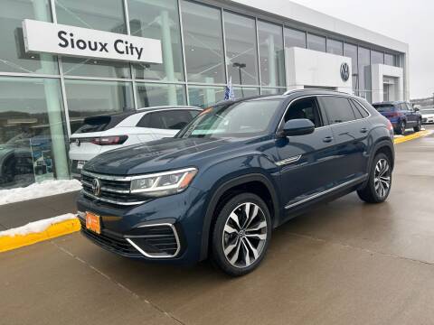 2020 Volkswagen Atlas Cross Sport for sale at Jensen's Dealerships in Sioux City IA