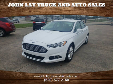2016 Ford Fusion for sale at John Lay Truck and Auto Sales in Independence KS