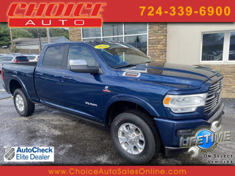 2020 RAM 3500 for sale at CHOICE AUTO SALES in Murrysville PA