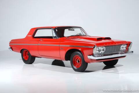 1963 Plymouth Belvedere for sale at Motorcar Classics in Farmingdale NY